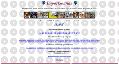 Desktop Screenshot of importsounds.com